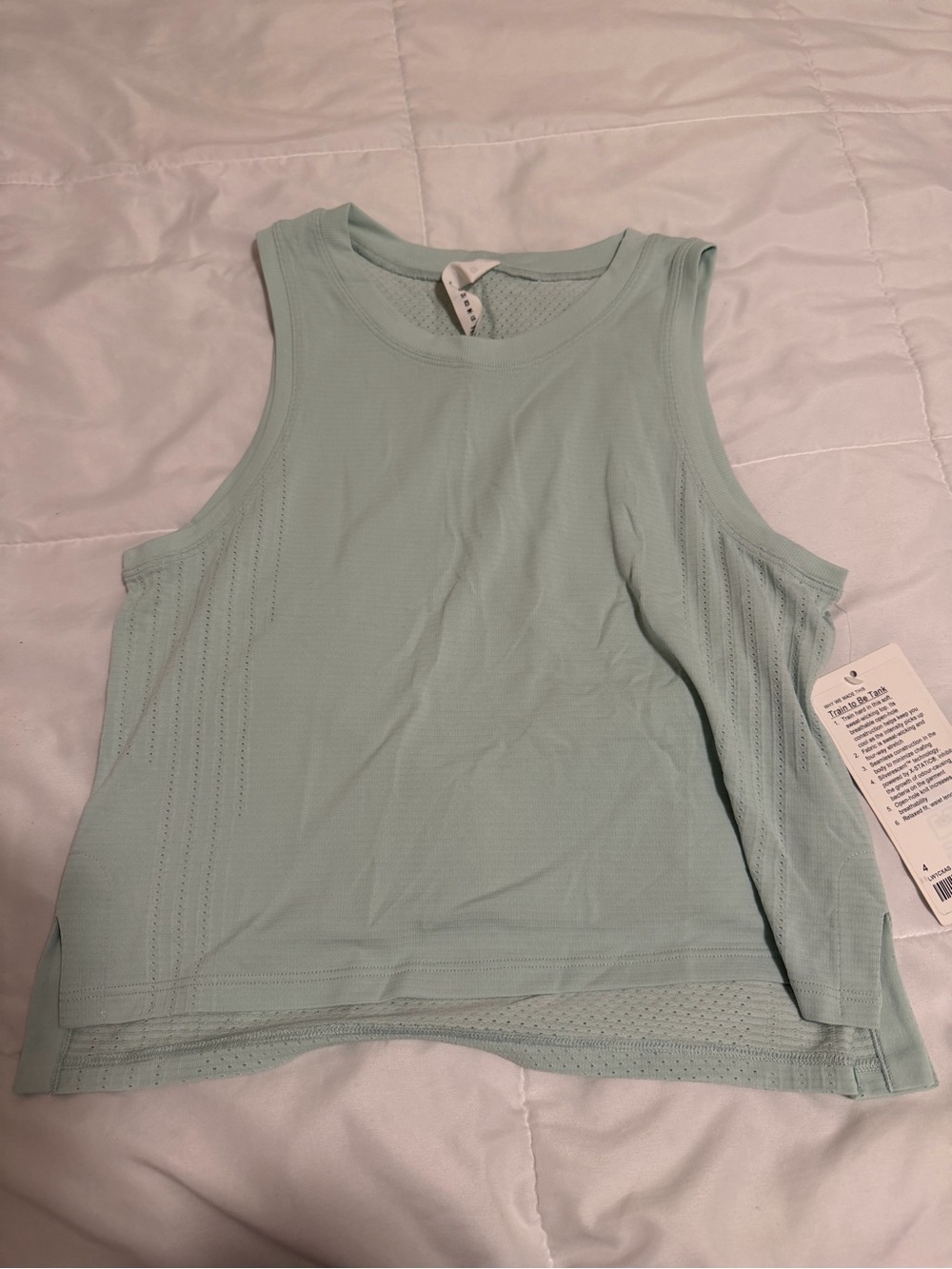 lululemon athletica train to be tank